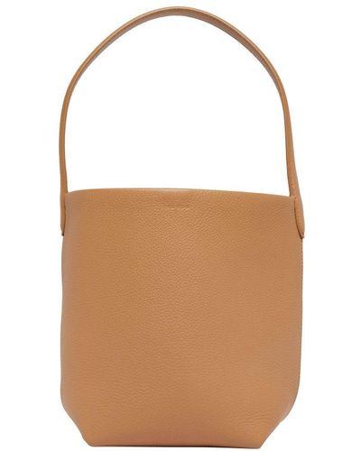 The Row N/S Park Small Tote Bag - Brown