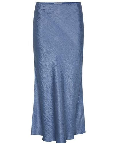 Anna October Sandra Midi Skirt - Blue