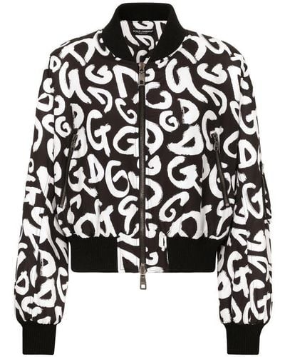 Dolce & Gabbana Nylon Jacket - Black
