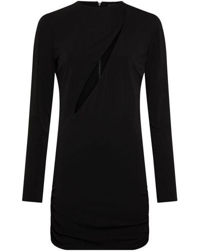 Versace Tessuto Mini Dress - Black