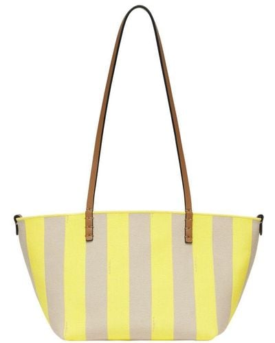 Fendi Small Shopper Bag - Yellow