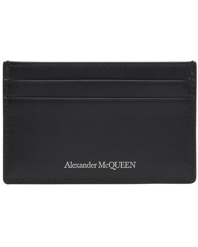 Alexander McQueen Brieftasche - Schwarz