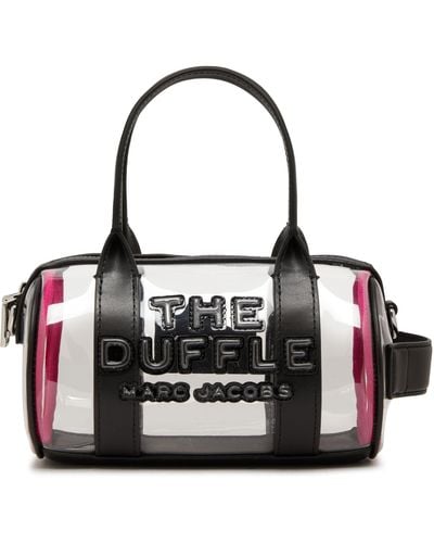 Marc Jacobs Tasche The Clear Mini Duffle Bag - Schwarz
