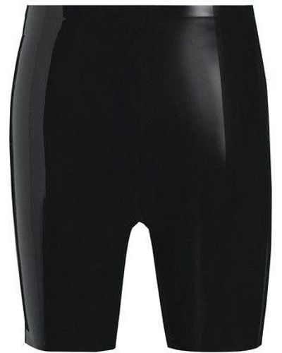 Maison Margiela Latex Shorts - Black