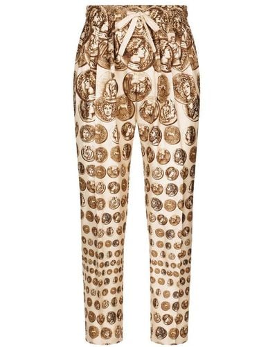 Dolce & Gabbana Jogging Trousers - Metallic