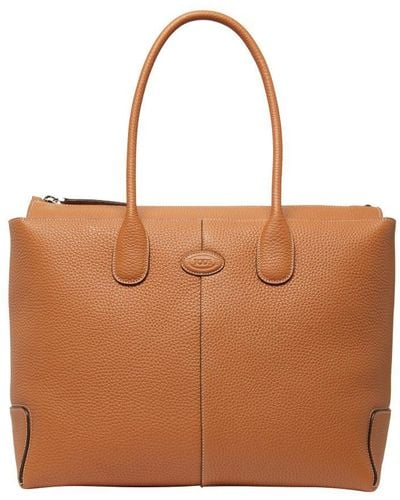 Tod's Shopping Bag Medium Size - Brown