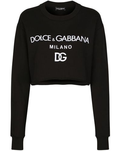 Dolce & Gabbana Jersey Sweatshirt - Black