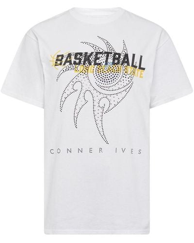 Conner Ives Crystal T-Shirt - White