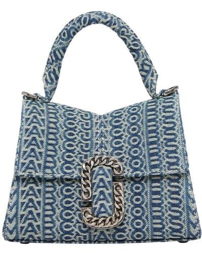 Marc Jacobs The Mini Top Handle Bag - Blue
