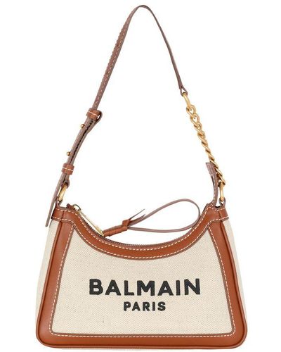 Balmain Shoulder Bags - Brown