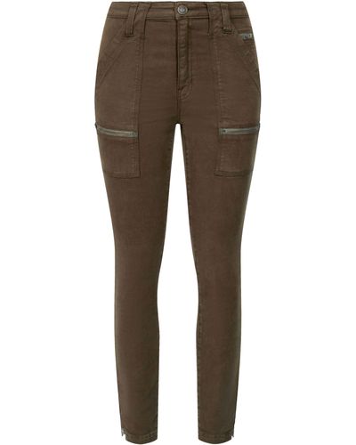 Joie Skinny Hose mit hoher Taille Park G - Braun