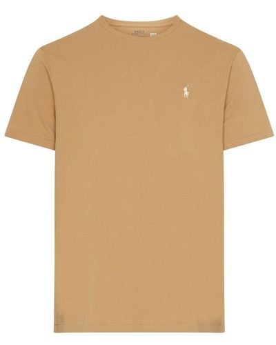Polo Ralph Lauren Short Sleeved T-Shirt - Natural