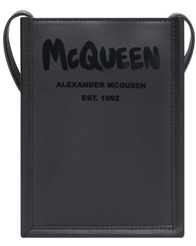 Alexander McQueen Mini Crossbody Bag - Black