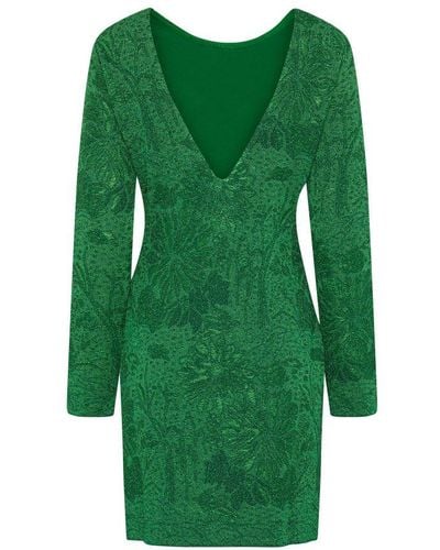 Givenchy Short Halter Dress - Green