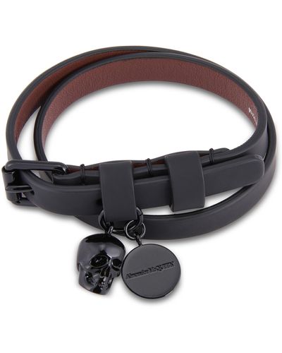 Alexander McQueen Bracelet - Noir