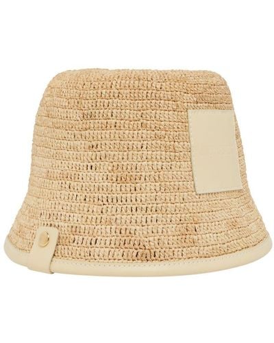 Jacquemus The Soli Bucket Hat - Natural