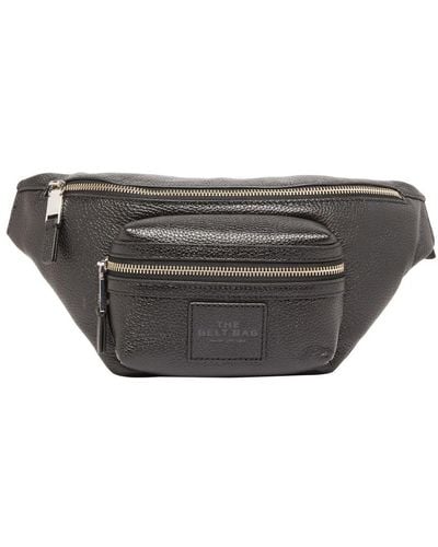 Marc Jacobs The Belt Bag Leather Bag - Gray