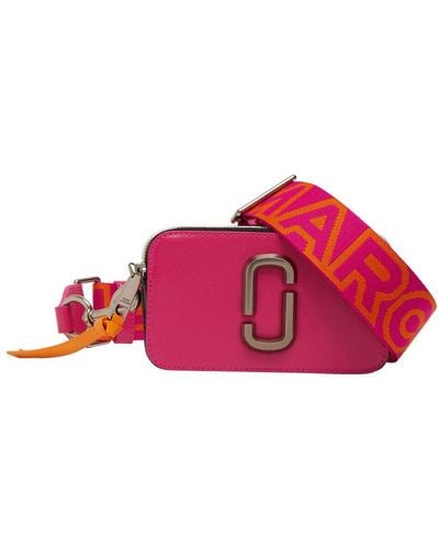 Marc Jacobs The Colorblock Snapshot Bag - Red