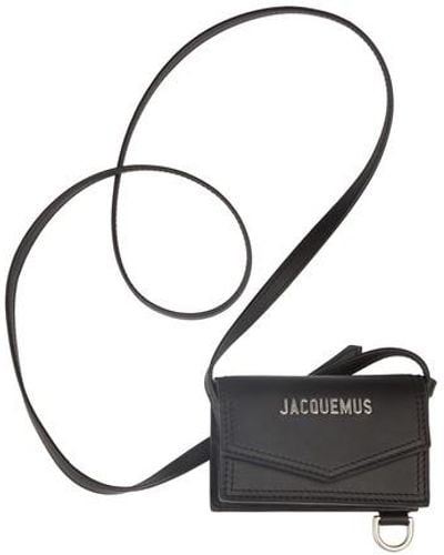 Jacquemus Le Porte Azur Card Holder - Black