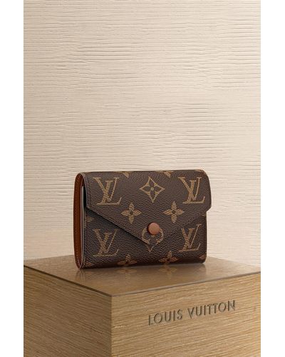 Louis Vuitton Victorine Wallet Monogram Brown Lining