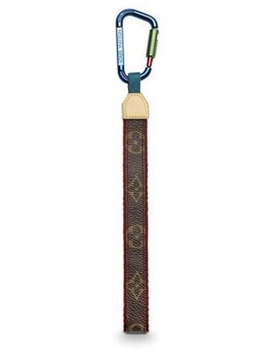 Louis Vuitton Outdoor Lanyard Bag Charm And Key Holder - Multicolour