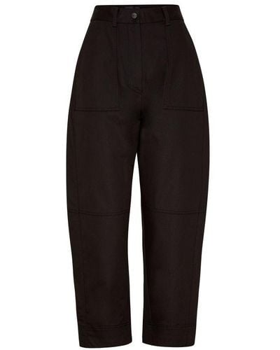 Moncler Cropped Pants - Black