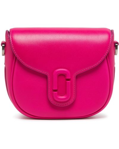 Marc Jacobs Tasche The J Marc Small Saddle Bag - Pink