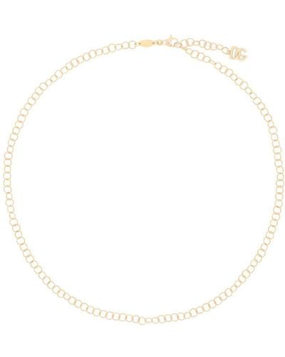 Dolce & Gabbana Chain Necklace - Metallic