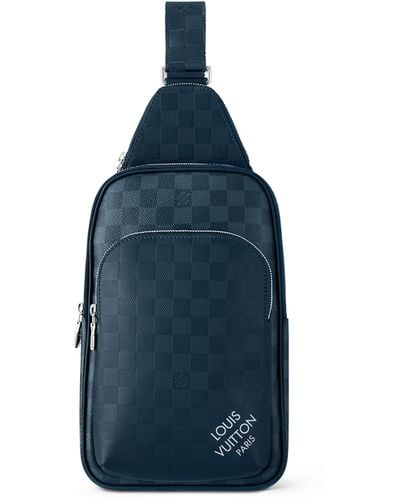 Louis Vuitton Avenue Sling Bag - Blau