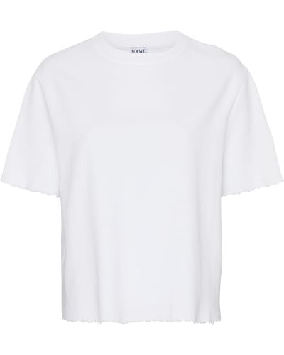 Loewe Boxy T-Shirt - Weiß