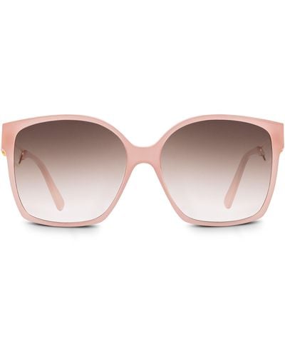 Louis Vuitton Lunettes de soleil carrées LV Link Light Classic - Noir