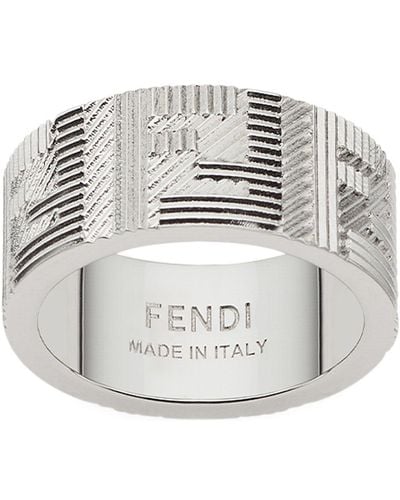 Fendi Shadow Ring - Metallic