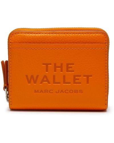 Marc Jacobs Portefeuille The Mini Compact Wallet - Orange
