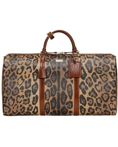 Dolce & Gabbana Medium Travel Bag - Brown