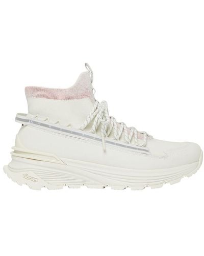 Moncler Monte Runner High Top Sneakers - White
