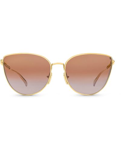 Louis Vuitton Lunettes de soleil cat eye My LV Chain - Marron