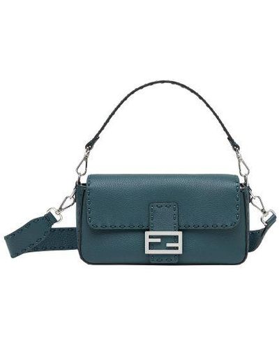 Fendi Baguette Bag - Blue