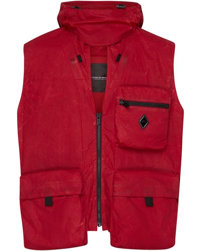 A_COLD_WALL* Gilet Modular - Rouge