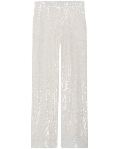 Claudie Pierlot Sequinned Trousers - White