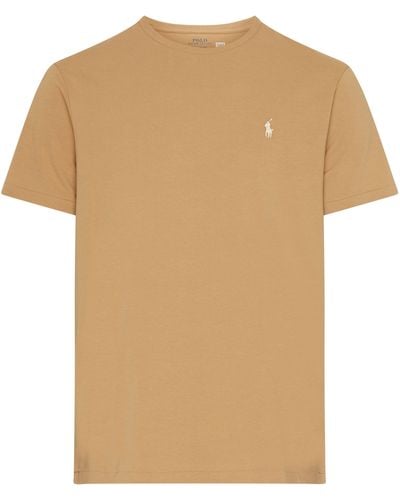 Polo Ralph Lauren Kurzarm-T-Shirt - Natur