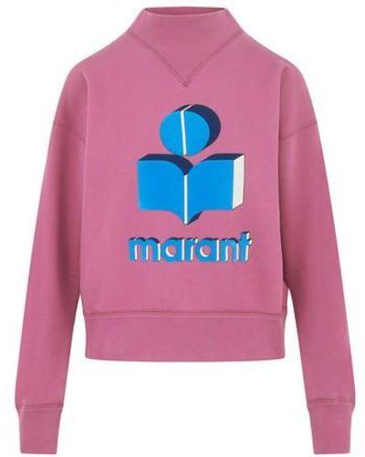 Isabel Marant Moby Round Neck Sweater - Pink