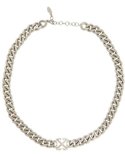 Off-White c/o Virgil Abloh Arrow Chain Necklace - Metallic