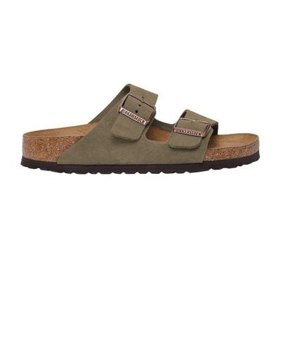 Birkenstock Arizona Leather Sandals - Brown