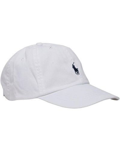 Polo Ralph Lauren Cap With Logo - White