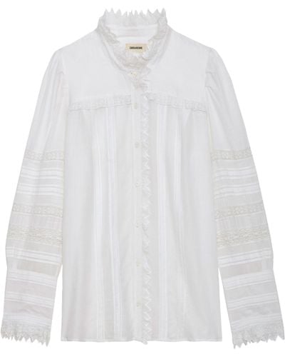 Zadig & Voltaire Blouse Trevy - Blanc