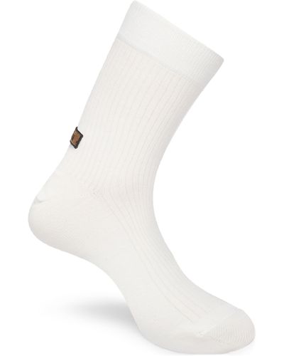 Fendi Socken - Weiß