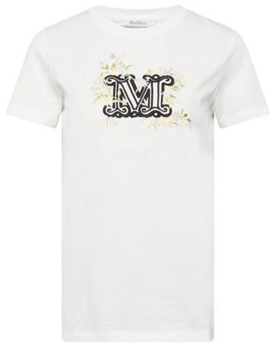 Max Mara Sacha Logo T-shirt - White