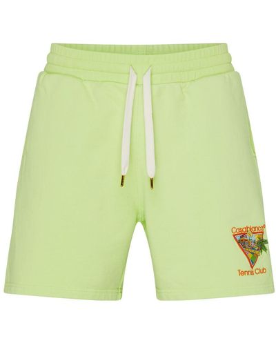 Casablancabrand Tennis Club Sweat Shorts - Green