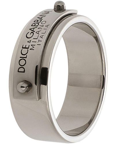 Dolce & Gabbana Ring With Tag - Metallic