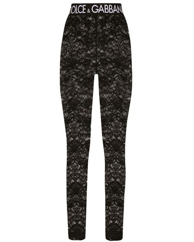 Dolce & Gabbana Lace leggings - Black